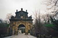 Praha - Vyšehrad - Průhled Leopoldovou branou